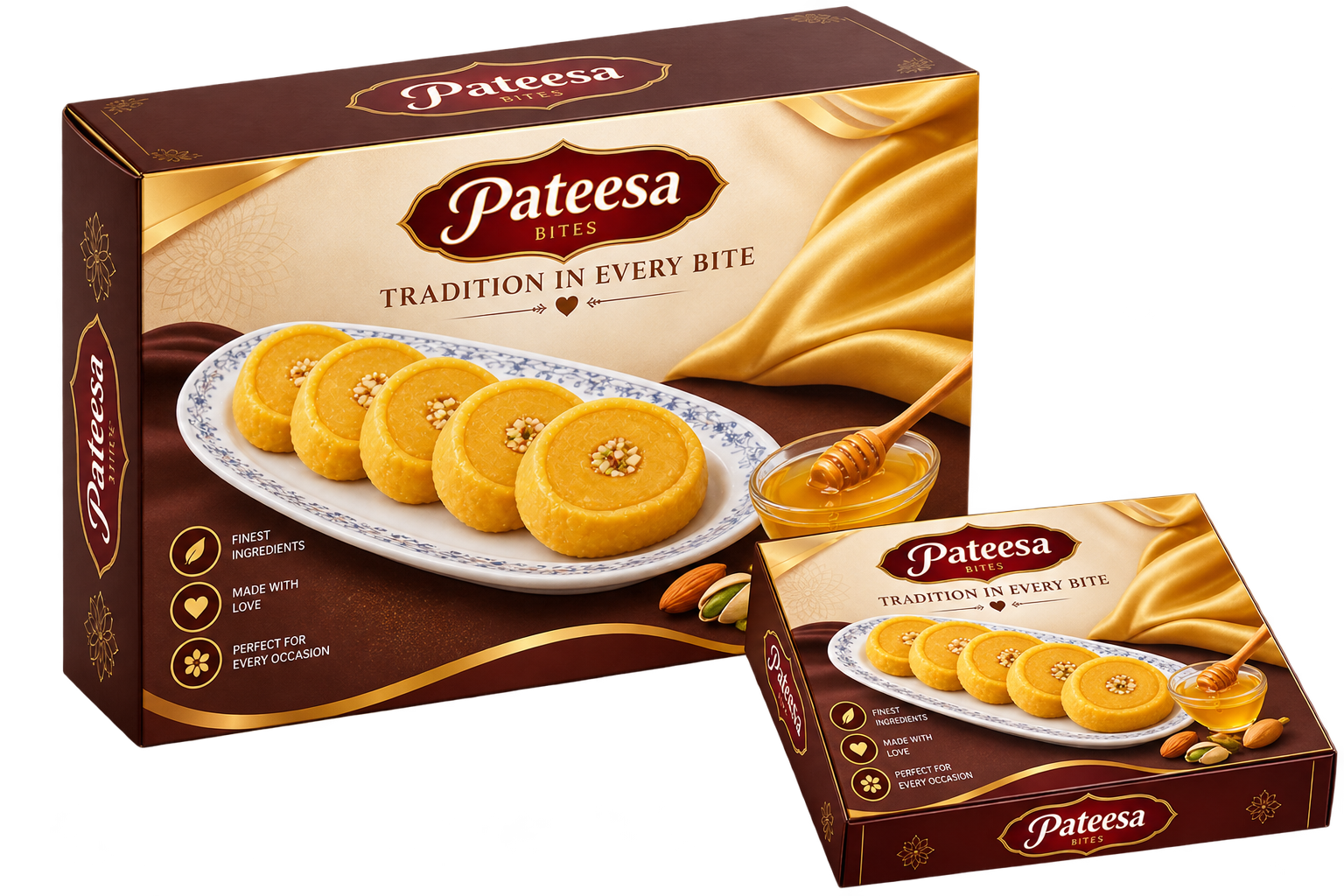 Desi Ghee pateesa Bites - 500g